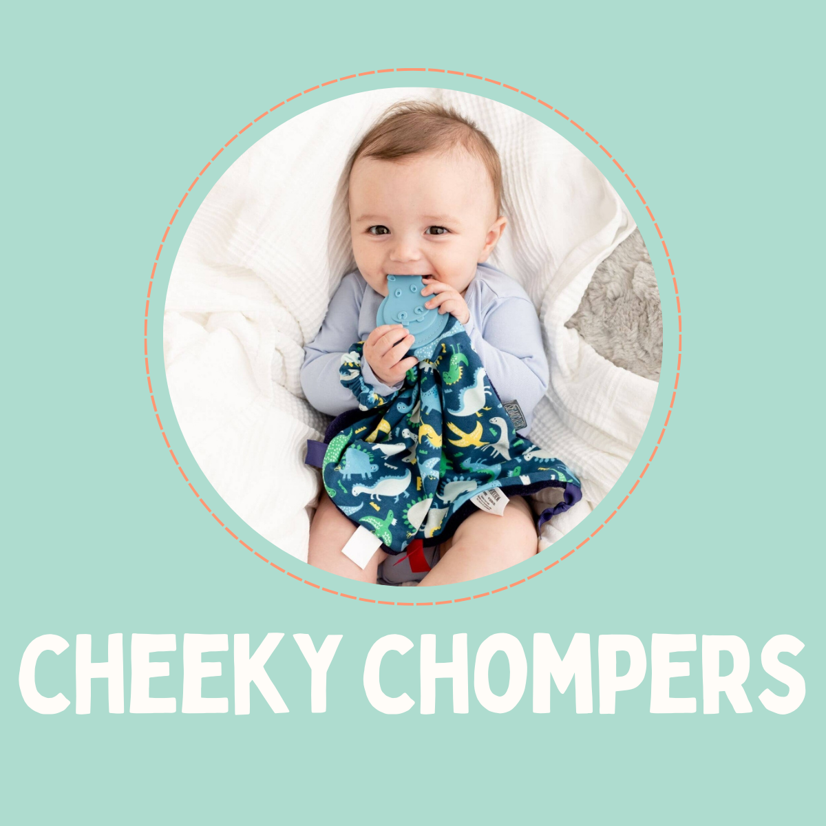 Cheeky Chompers Cheeky Blanket in Chewy & Co.