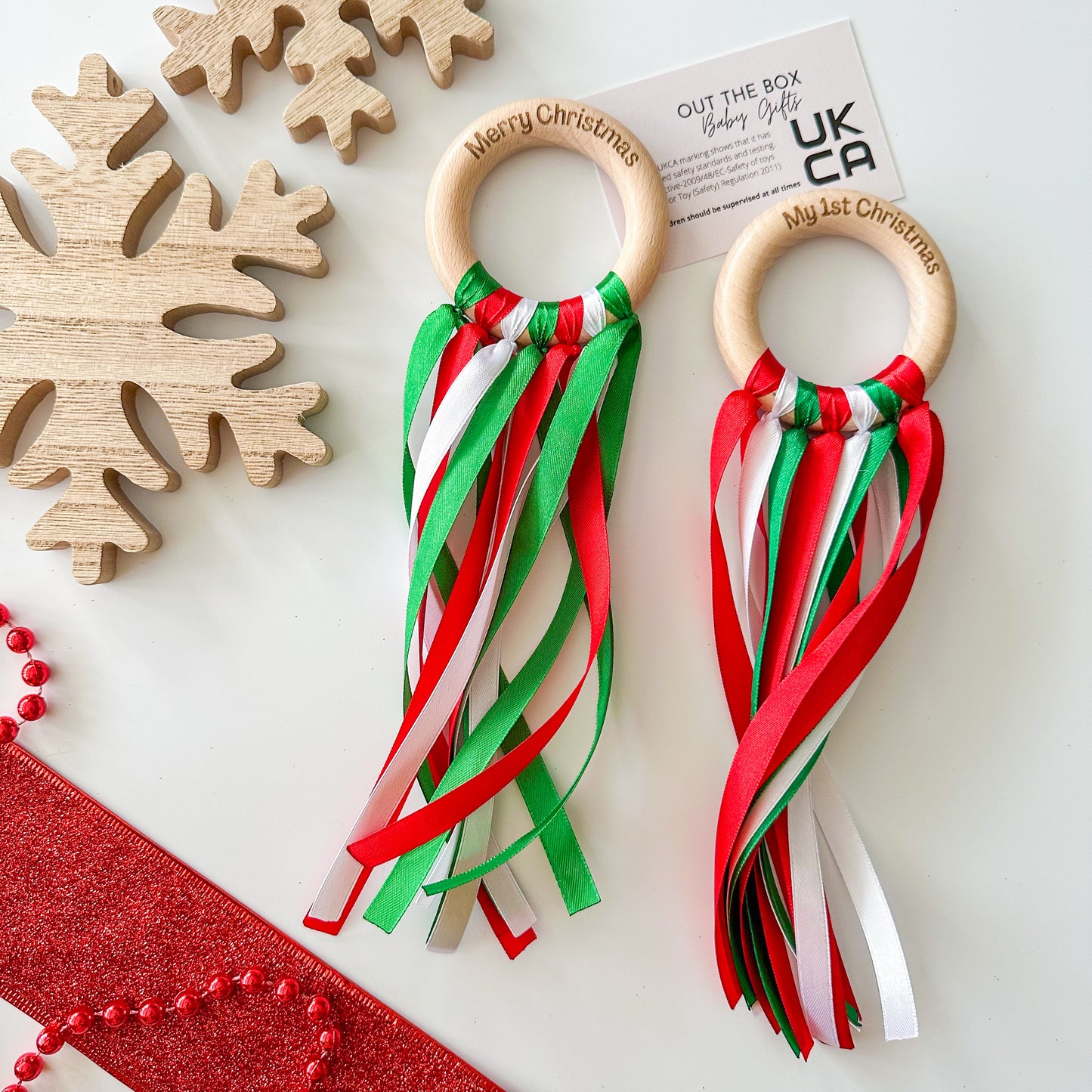 My First Christmas Ribbon Ring