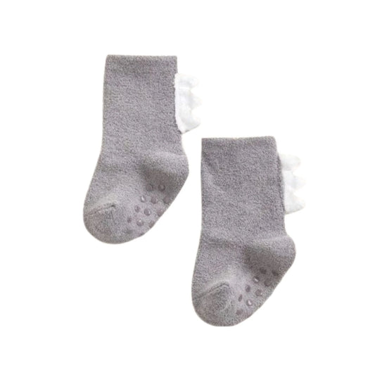 Dinosaur Socks | Grey