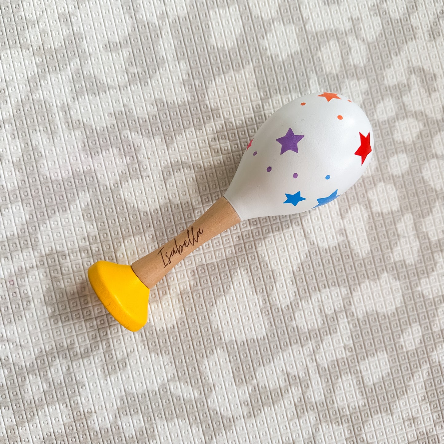 Personalised Large Maraca