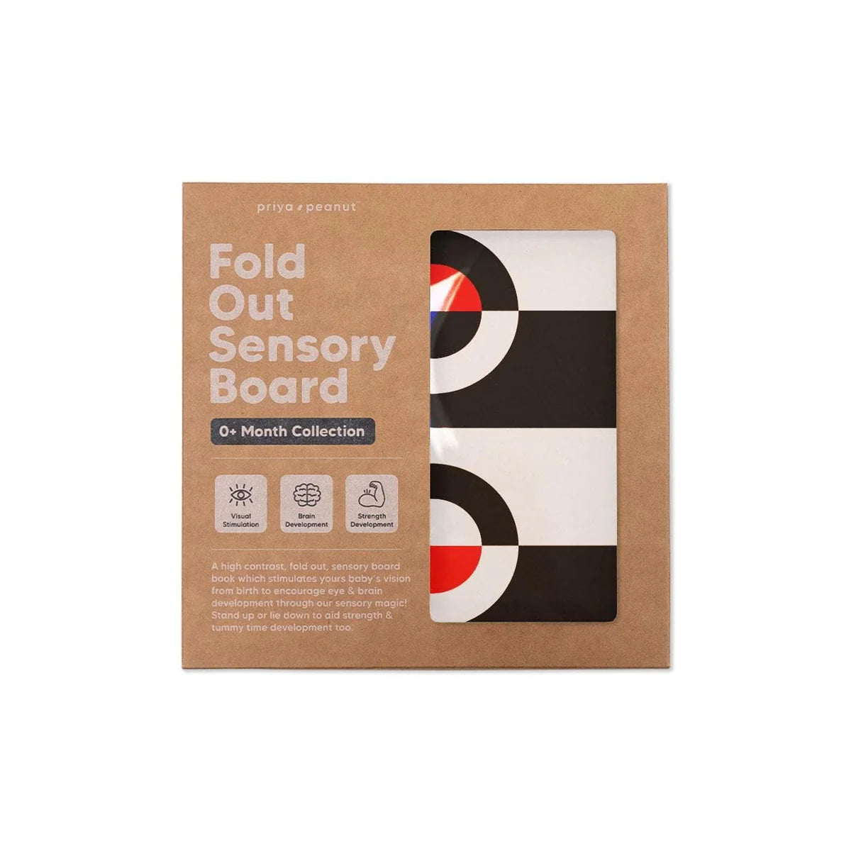 Tummy Time Sensory Board 0+