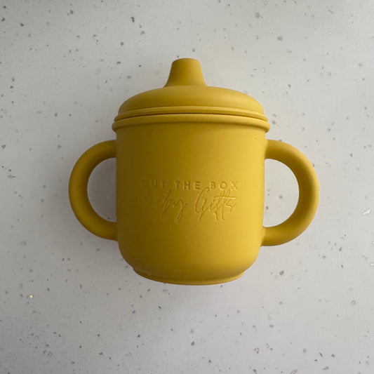 Silicone Sippy Cup | Mustard