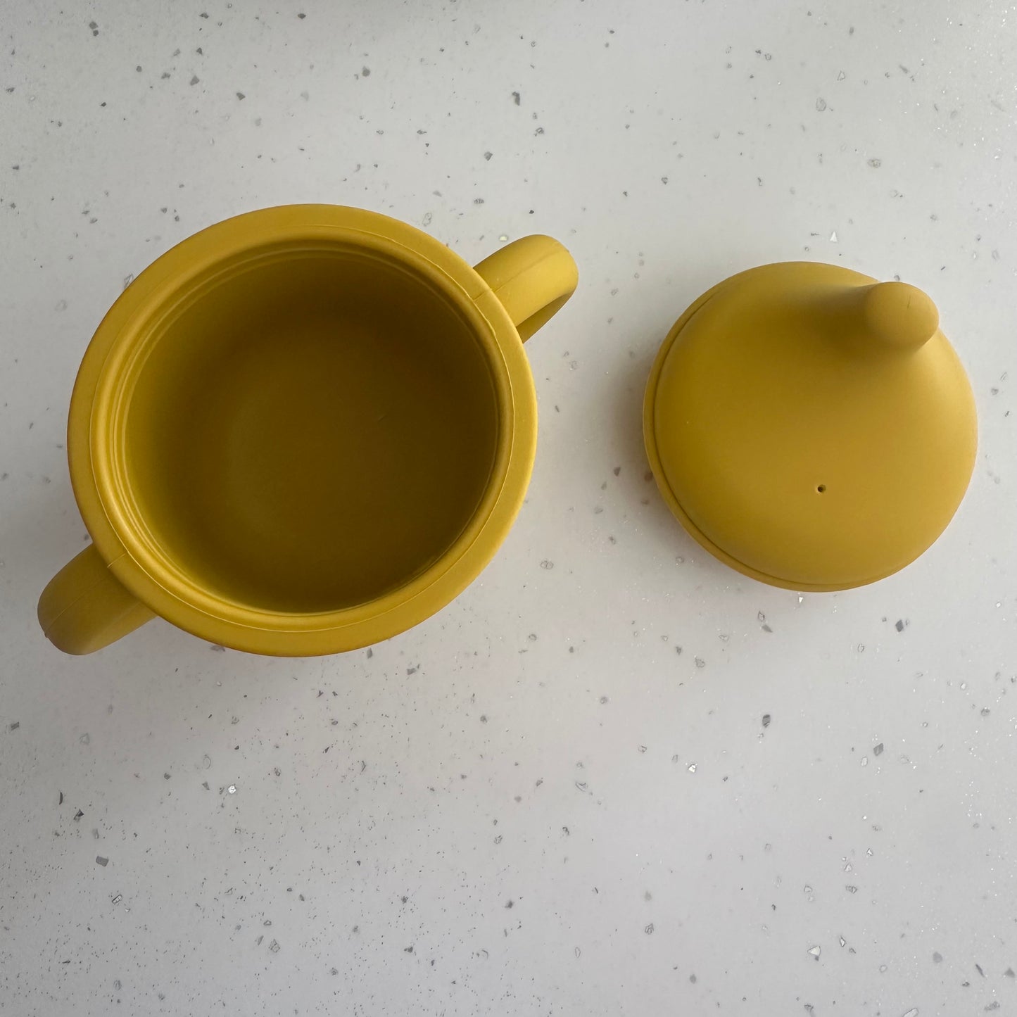 Silicone Sippy Cup | Mustard