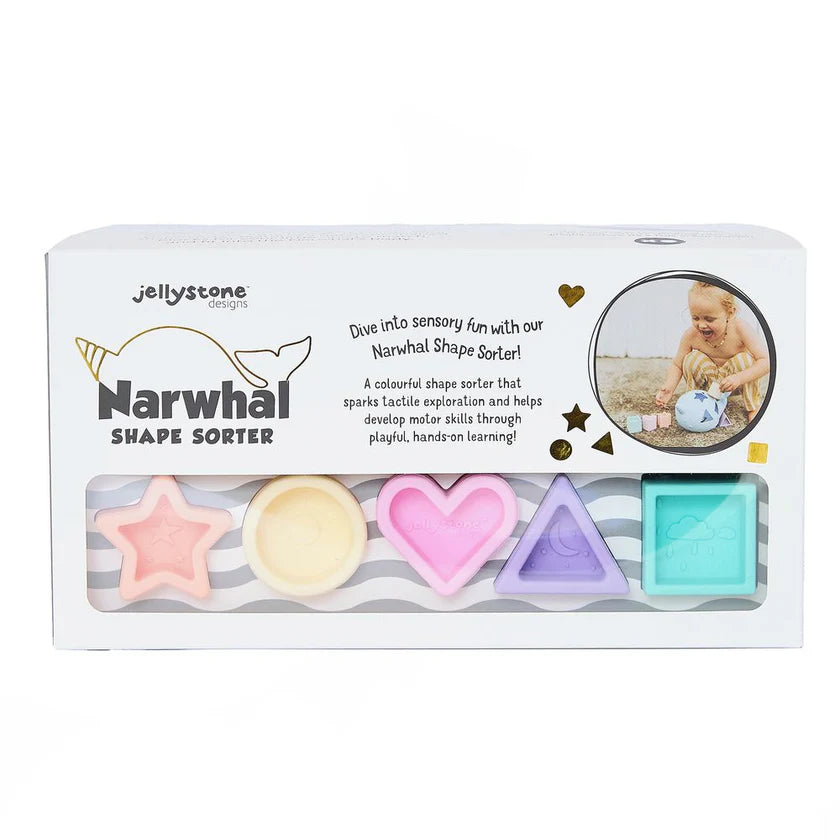 Jellystone Narwhal Shape Sorter