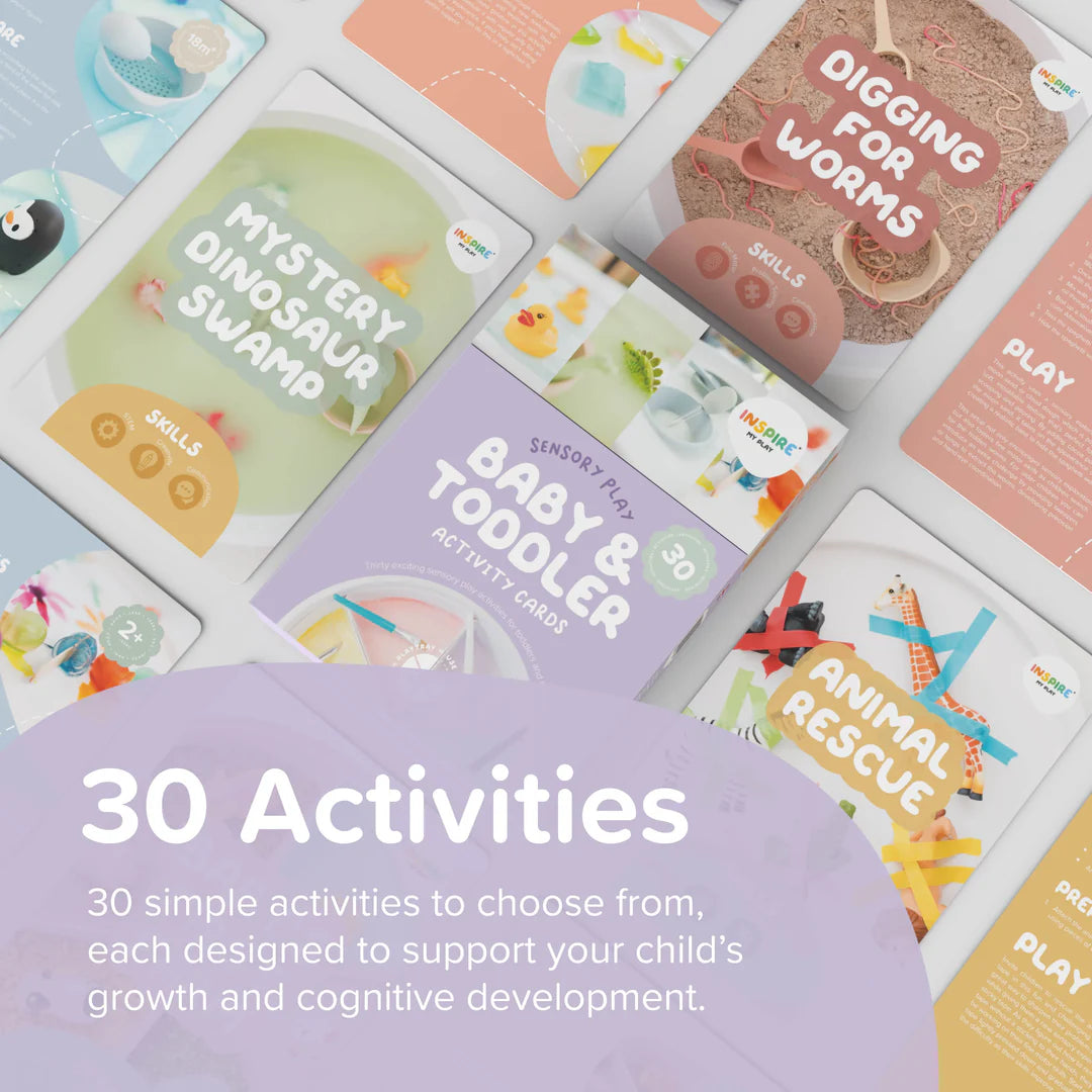 Baby & Toddler Sensory Play Activity Cards