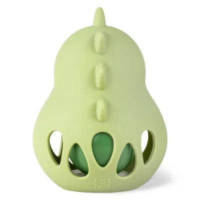 Silicone Dino Rattle