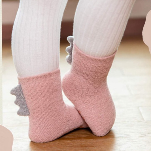 Dinosaur Socks | Pink