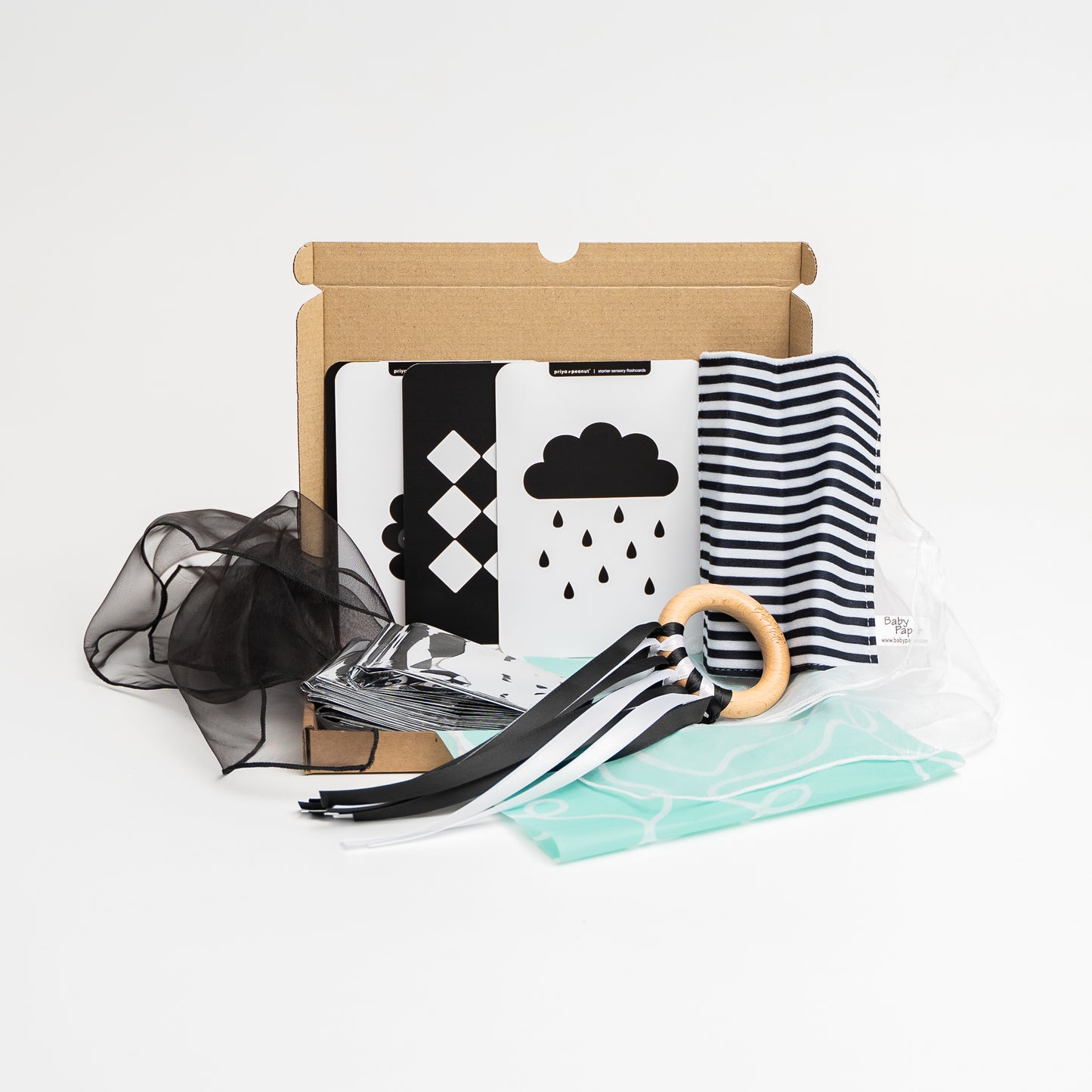 Monochrome Letter Box Sensory Set