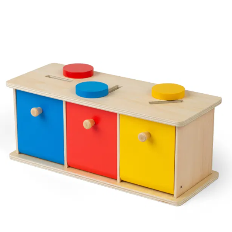 Token Sorter – Wooden Montessori Toy