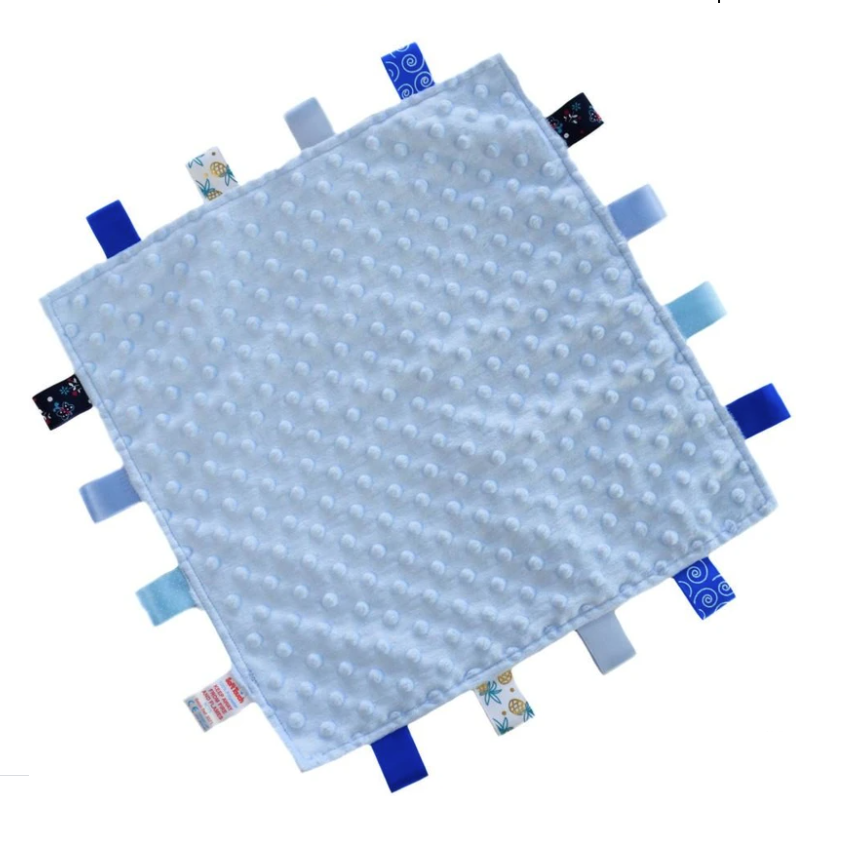 Taggy Blanket - Blue