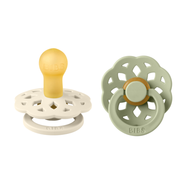 BIBs Boheme Dummies | 2 Pack | Ivory & Sage