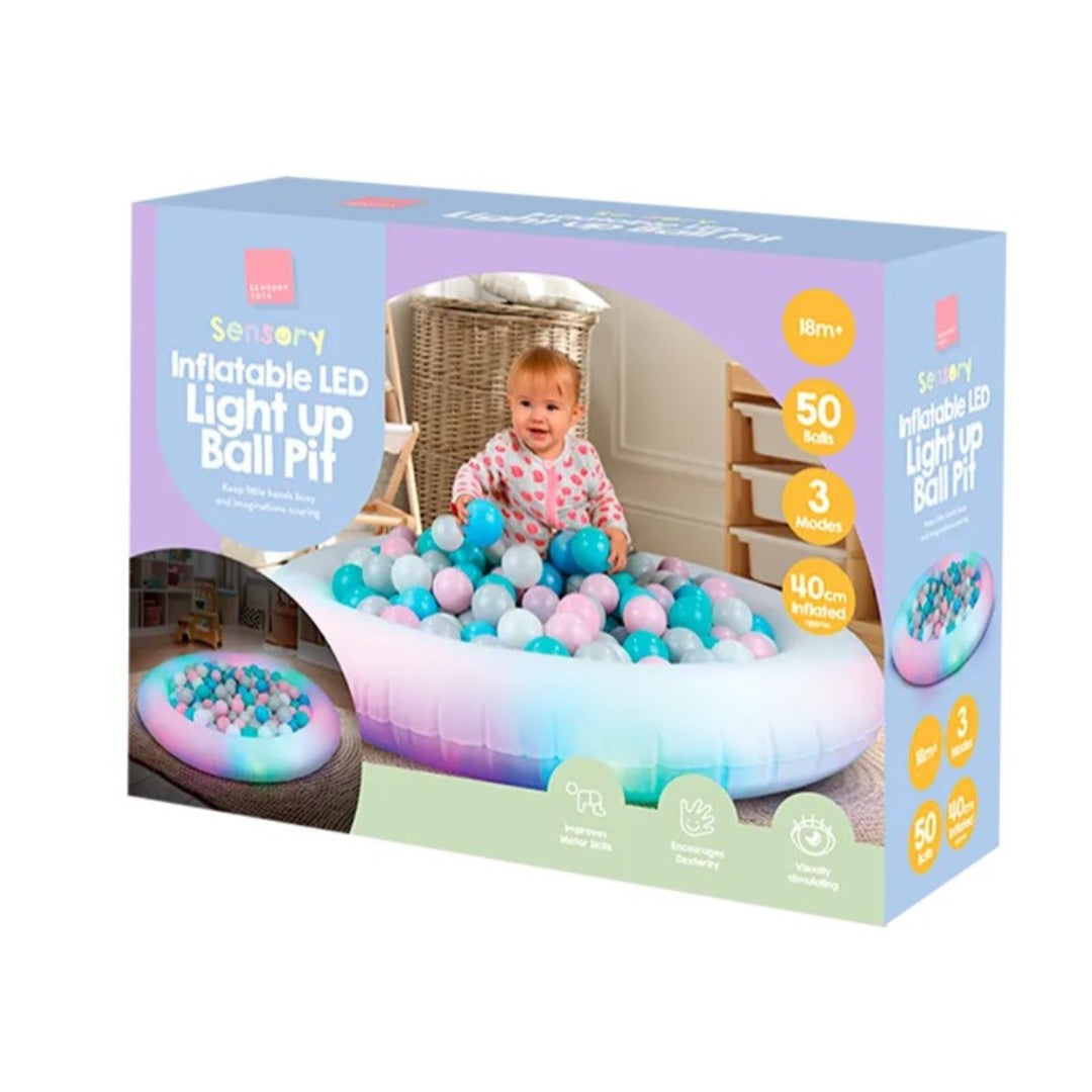 Sensory LED Inflatable Ball Pit