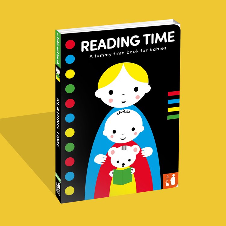 Reading Time Pull Out Tummy Time Book