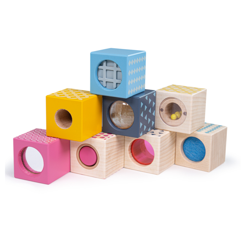 Touch and Feel Sensory Blocks