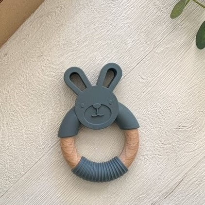 Bunny Silicone Teether | Various Colours