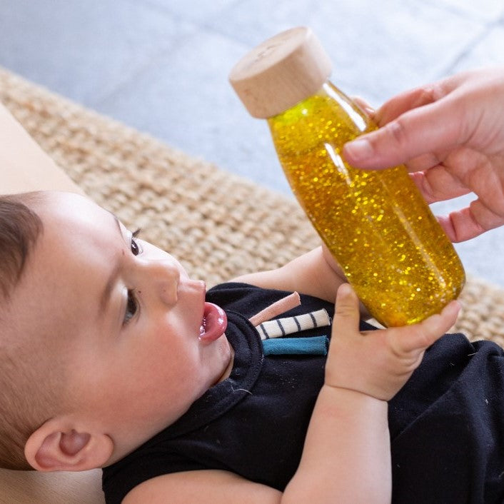 Yellow Float Sensory Bottle
