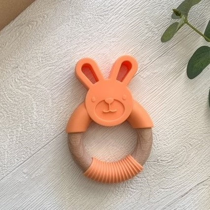 Bunny Silicone Teether | Various Colours
