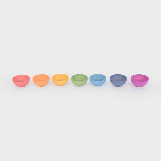 Rainbow Wooden Bowl