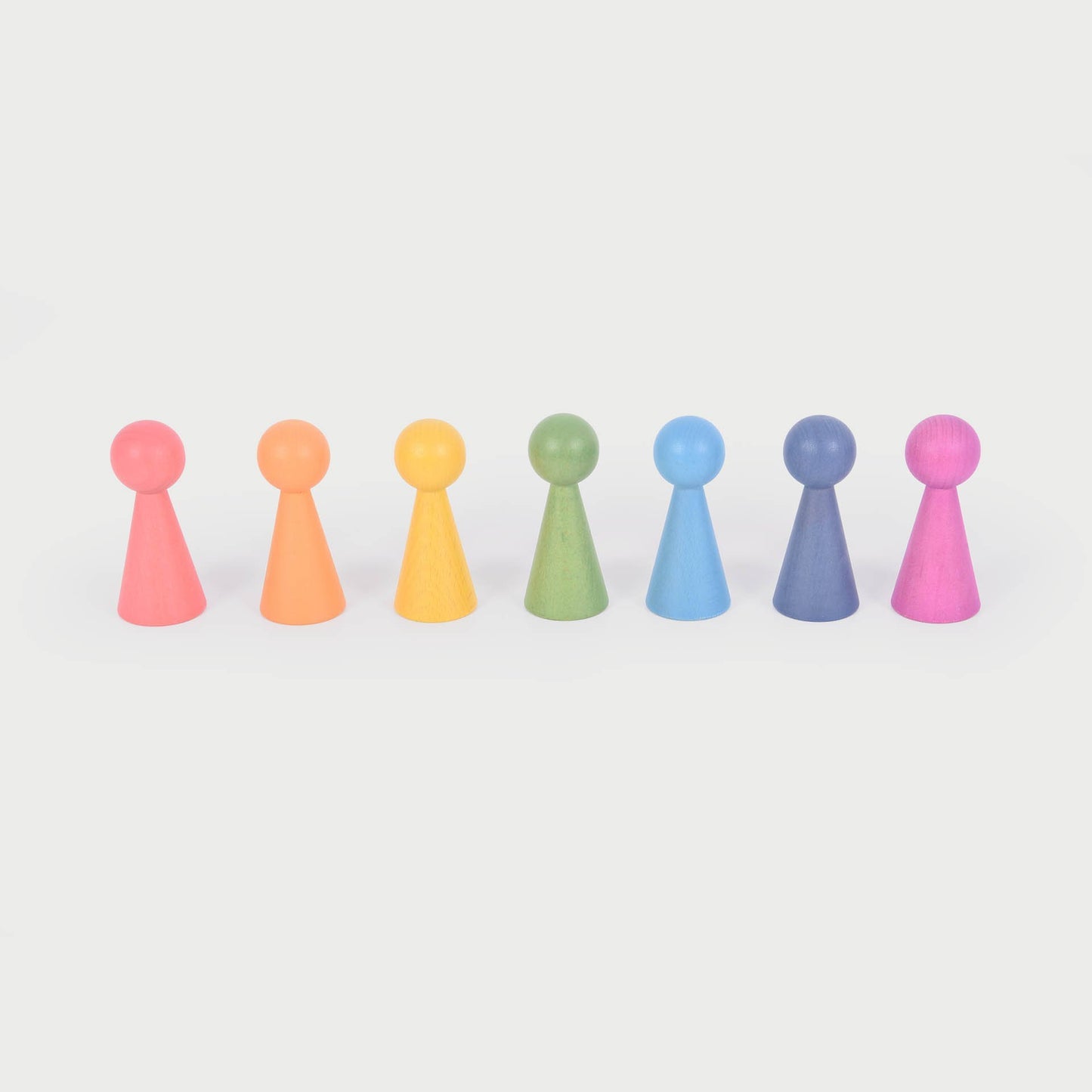 Rainbow Wooden Figure