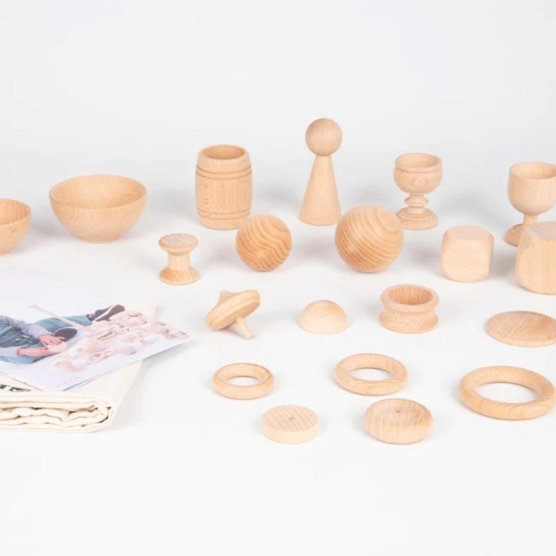 Natural Starter Play Set | Heuristic Play | Loose Parts Play | 20pcs