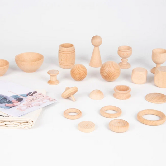 Natural Starter Play Set | Heuristic Play | Loose Parts Play | 20pcs