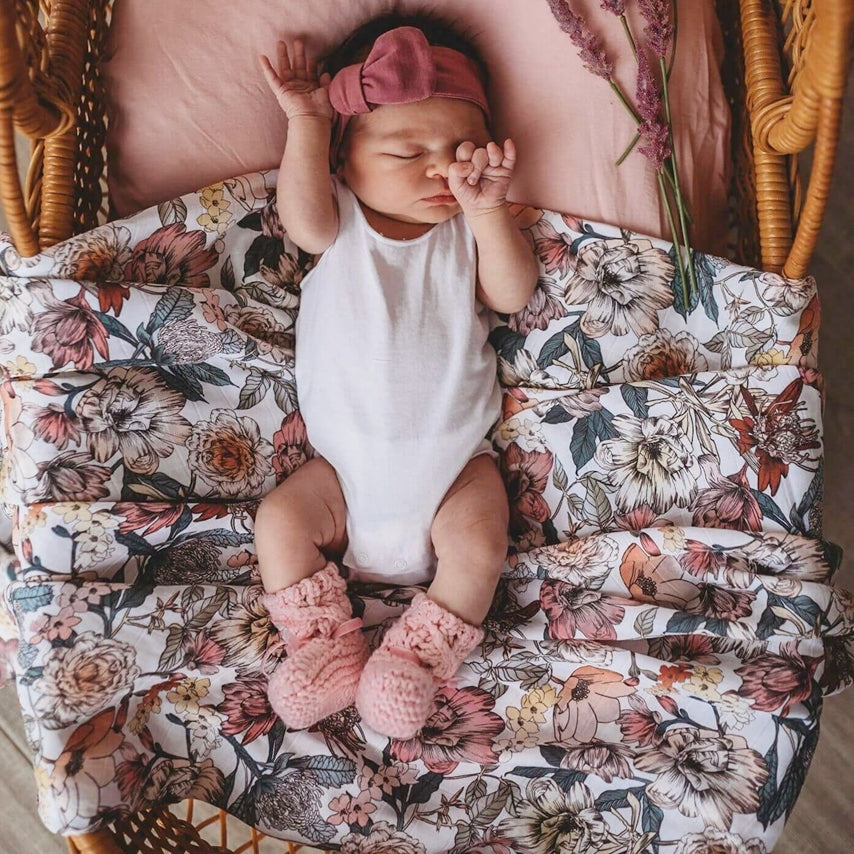 Australiana Floral Muslin Wrap