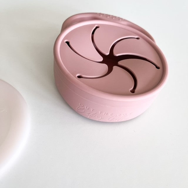 Snack Cup | Collapsible Snack Pot | Blush