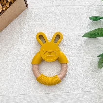 Bunny Silicone Teether | Various Colours