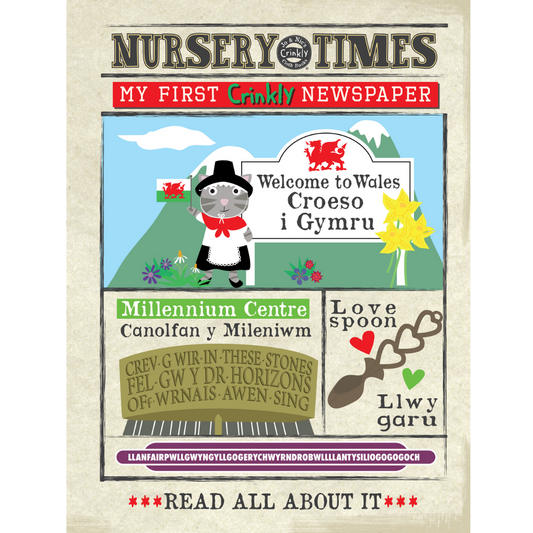 Nursery Times | Crinkly Newspaper | Welcome to Wales