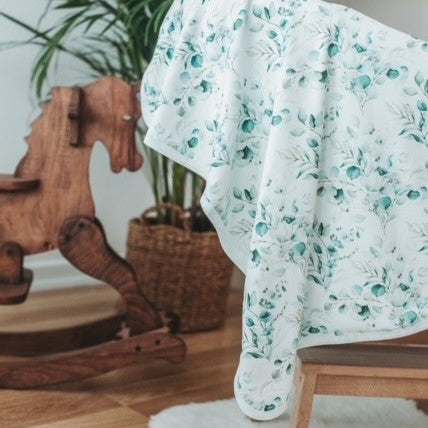 Eucalyptus Baby Blanket