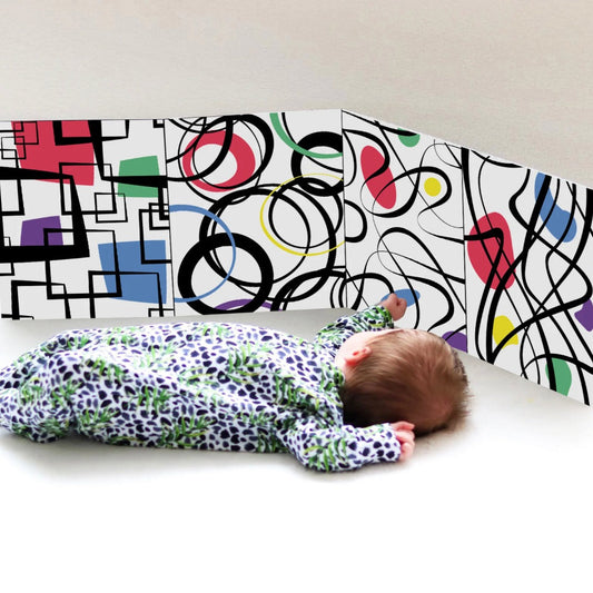 Colourful Pull Out Tummy Time Sensory Board