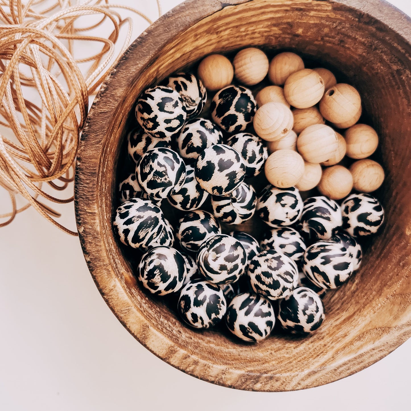 Leopard Print Nursing/Teething Necklace