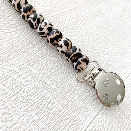 Leopard Print Dummy Clip