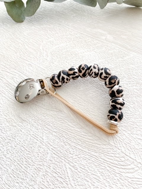 Leopard Print Dummy Clip