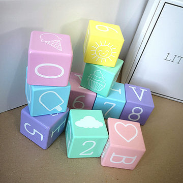 Perfect Pastels Play, Build & Stack Blocks