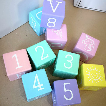 Perfect Pastels Play, Build & Stack Blocks