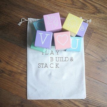 Perfect Pastels Play, Build & Stack Blocks