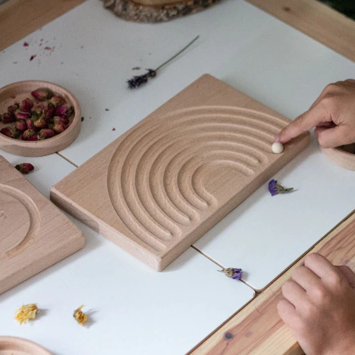 Rainbow Wooden Board