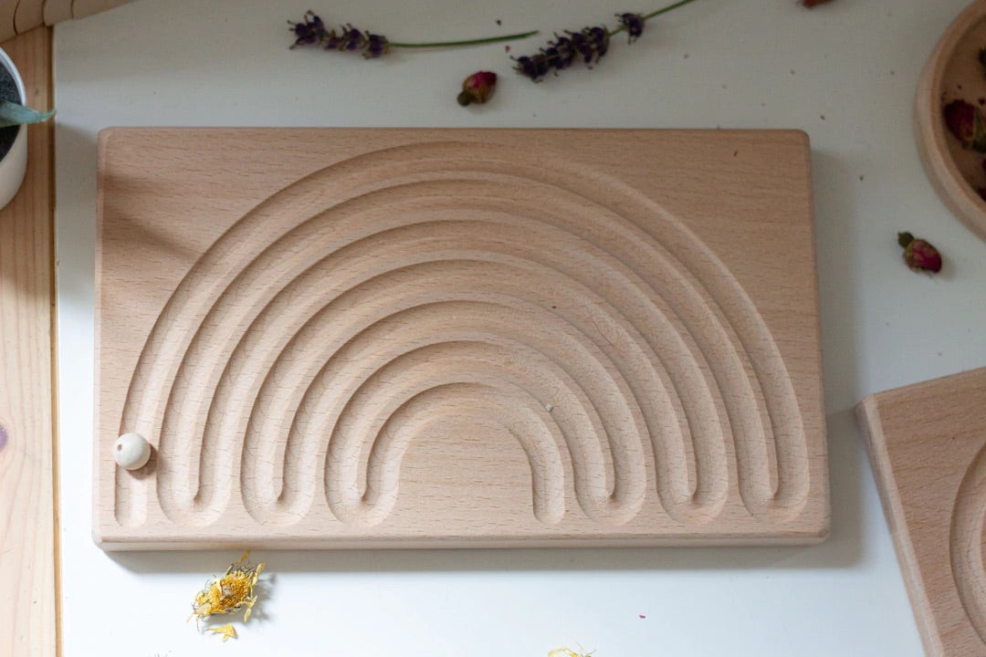 Rainbow Wooden Board