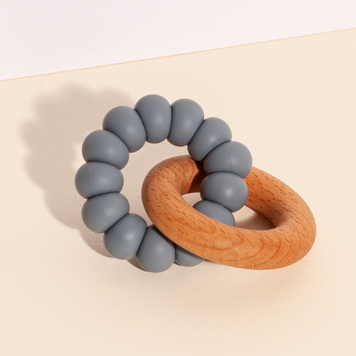 Smoke Beechwood Teether