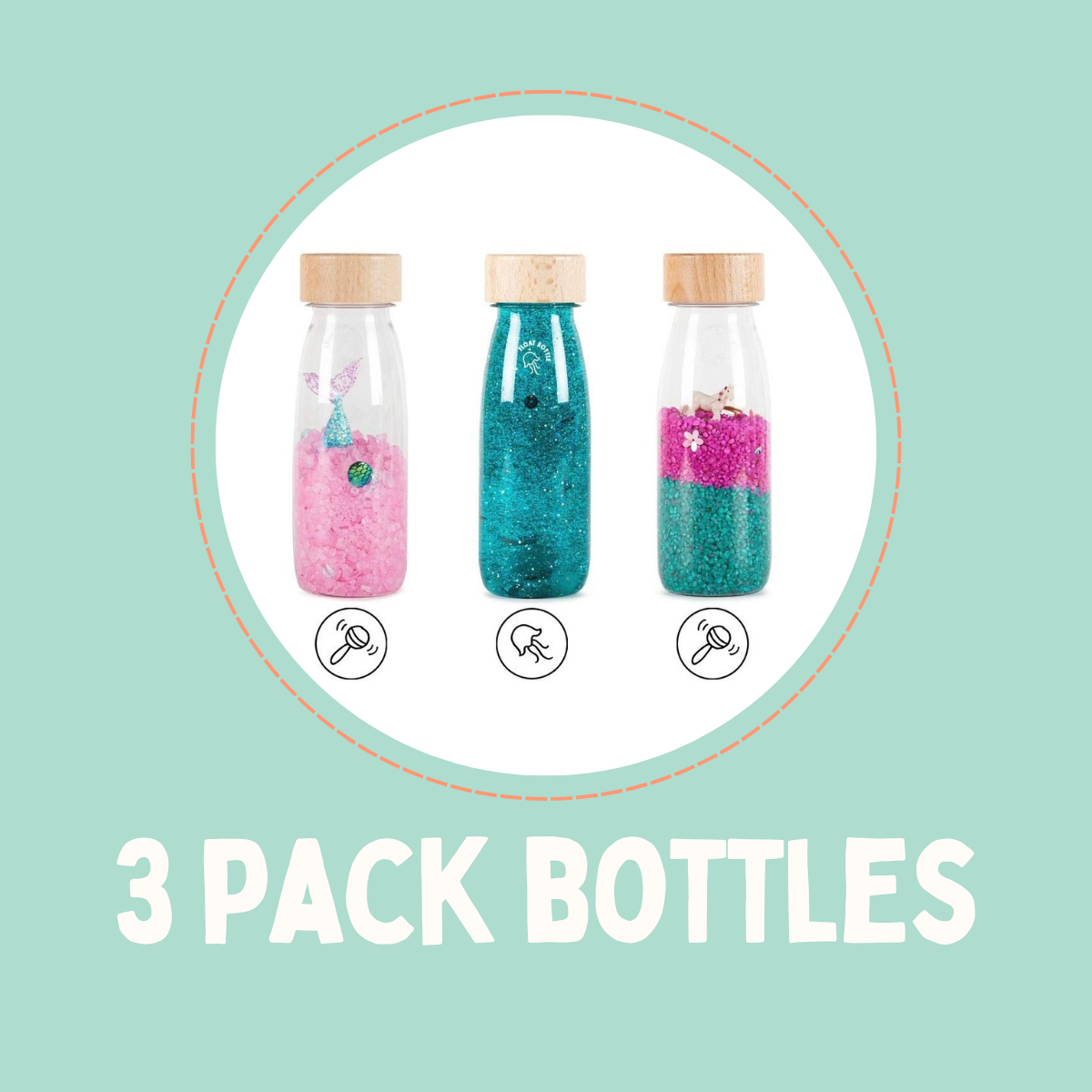 Sensory Bottles - 3 Pack
