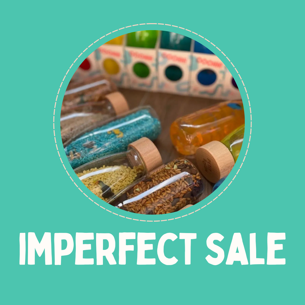 Sensory Bottles - Imperfect SALE