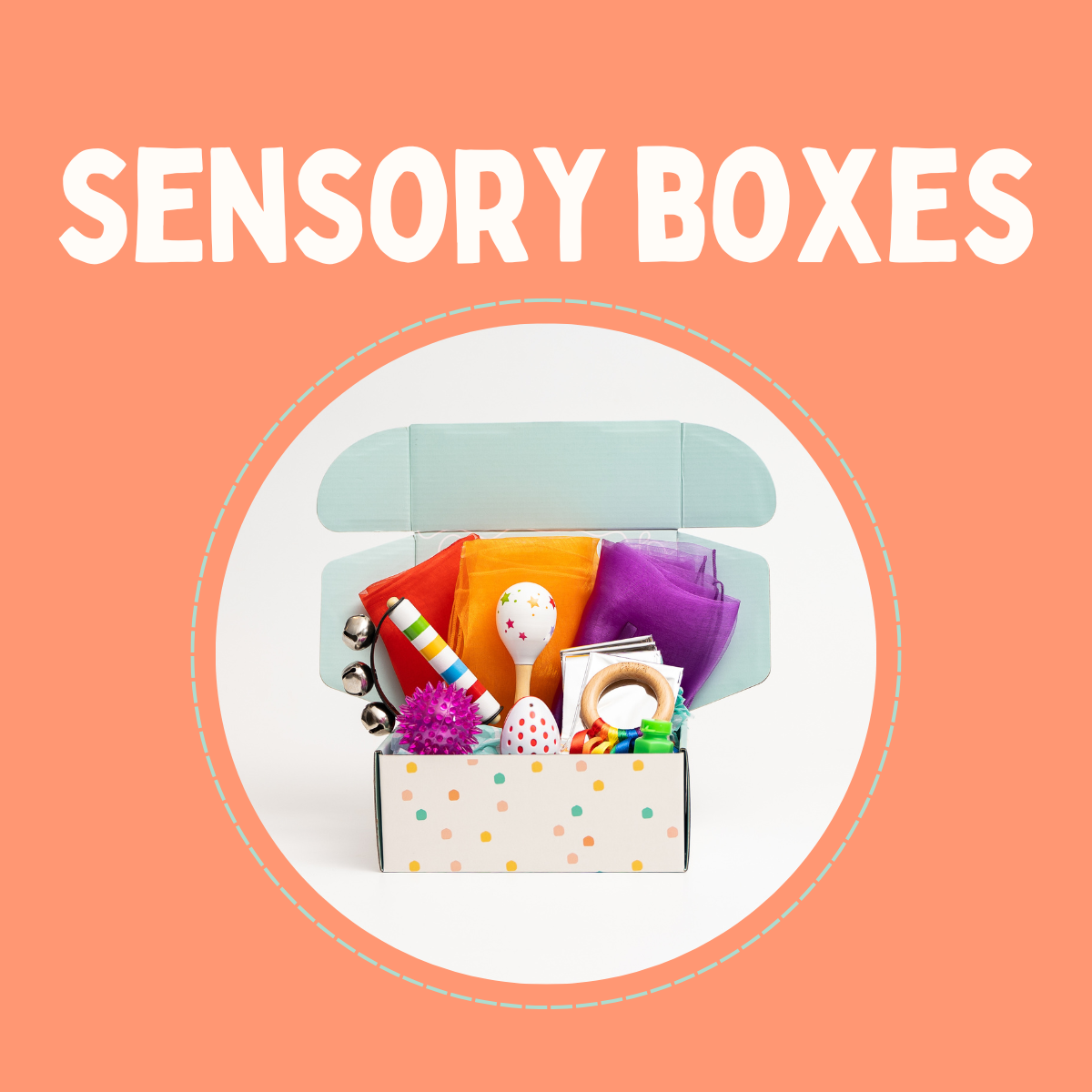 Sencory Box Babies LOVE their Sensory Box! – Out The Box Baby Gifts