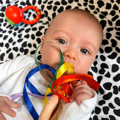 Rainbow Ribbon Ring | UKCA Tested