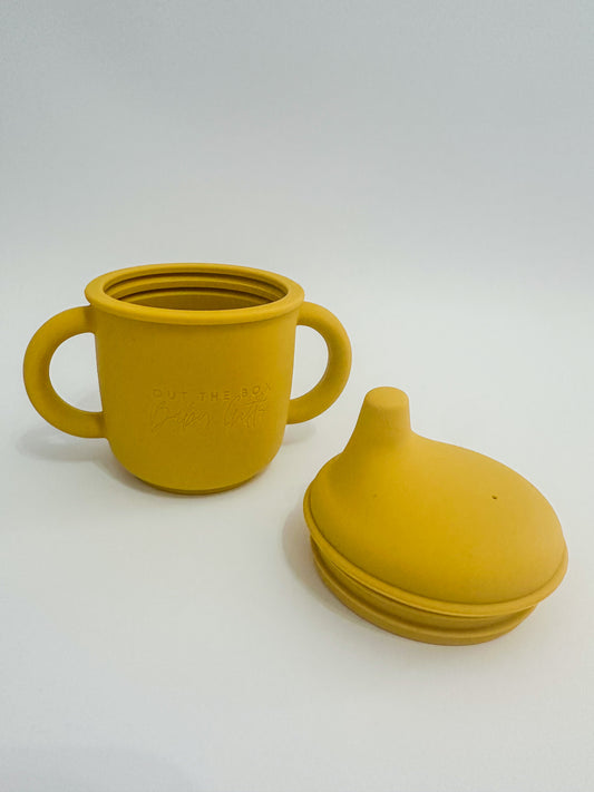 Silicone Sippy Cup | Mustard