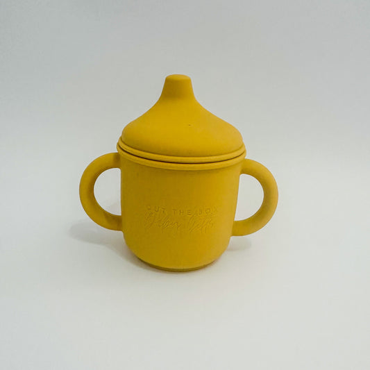 Silicone Sippy Cup | Mustard