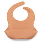 Silicone Feeding Bib | Terracotta | Peach