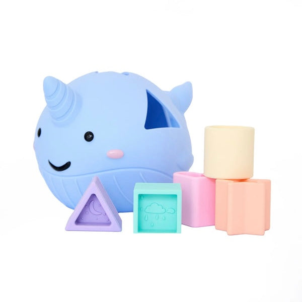 Jellystone Narwhal Shape Sorter