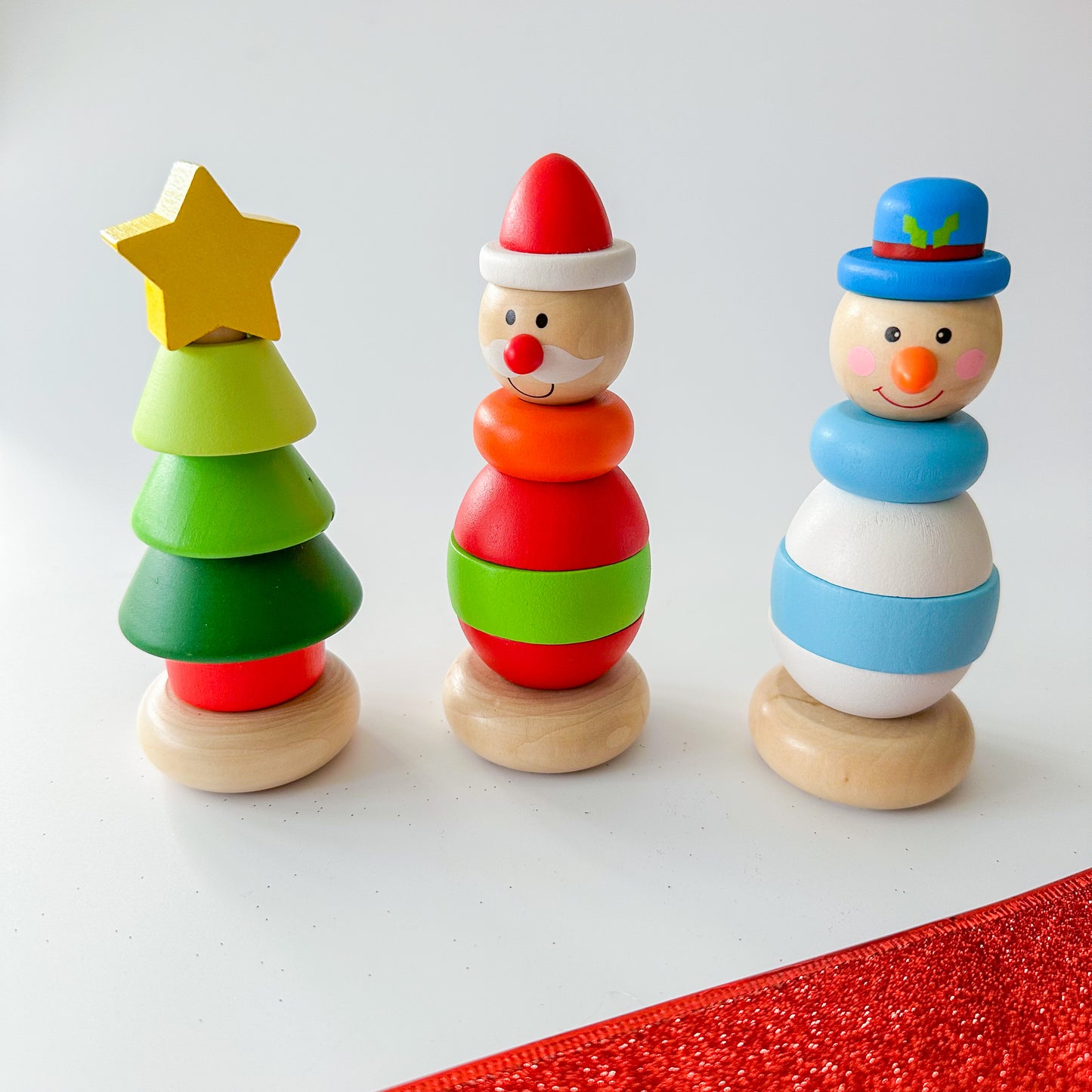 Christmas Stacking Wooden Toy