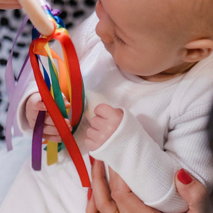 Rainbow Ribbon Ring | UKCA Tested